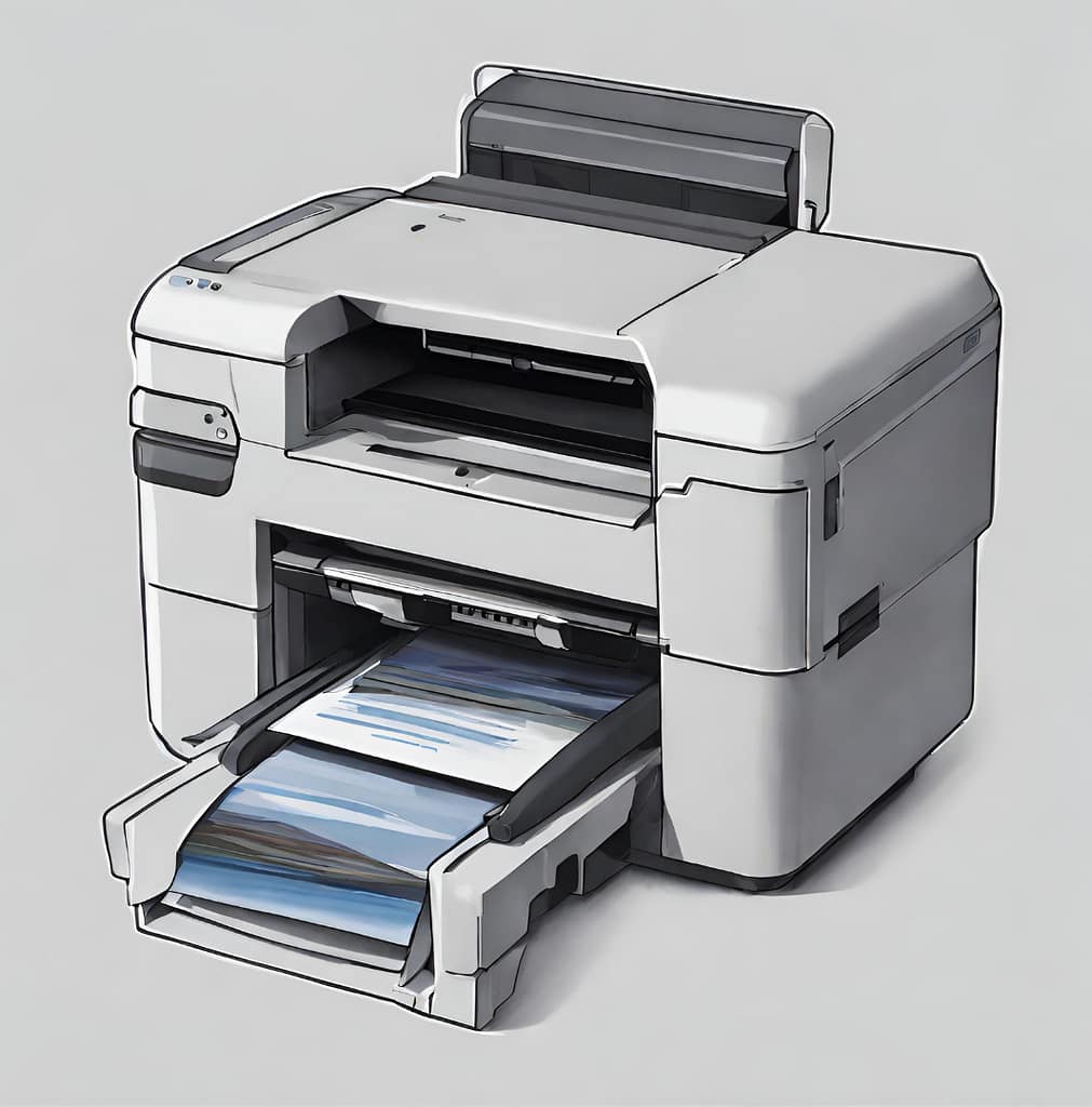 foto podłączenie drukarki