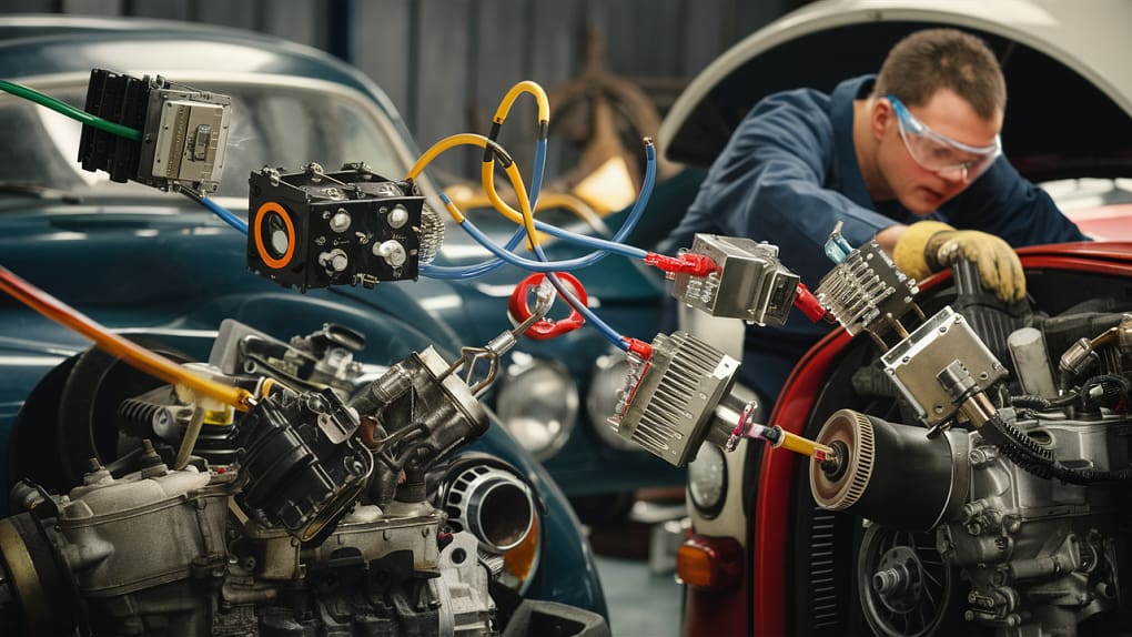 foto elektronika w motoryzacji