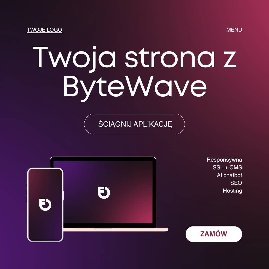 Projektowanie stron WWW ByteWave – nowoczesne, szybkie i przyjazne SEO